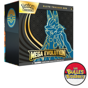 Pokémon : ETB Méga-Évolution ME01 avec Acrylique : Lucario