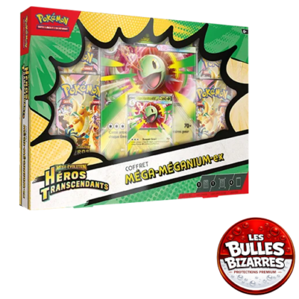 Coffret ME2.5 - Méga-Évolution – Héros Transcendants – Méga-Méganium-ex