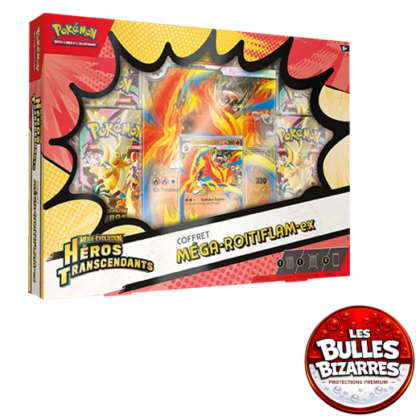 Coffret ME2.5 - Méga-Évolution – Héros Transcendants – Méga‑Roitiflam‑ex