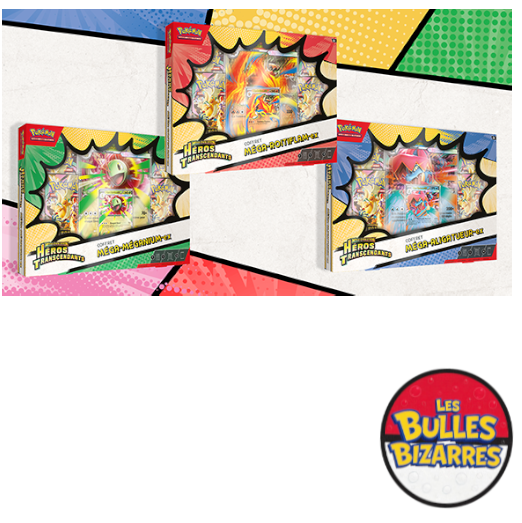 Coffret ME2.5 - Méga-Évolution – Héros Transcendants – Méga‑Aligatueur‑ex