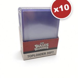 10 Paquets de 25 Toploaders Premium