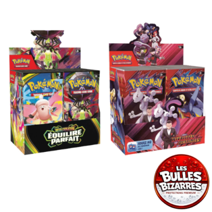 Lot de Display ME03 et Display EV10 avec acrylique