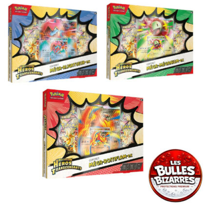 Lot de 3 Coffrets ME2.5 - Méga-Évolution – Héros Transcendants